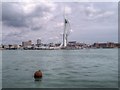 SZ6299 : Portsmouth Harbour and Spinnaker Tower by David Dixon