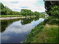 SO0351 : Riverside Walk,  Builth Wells, Powys by Christine Matthews