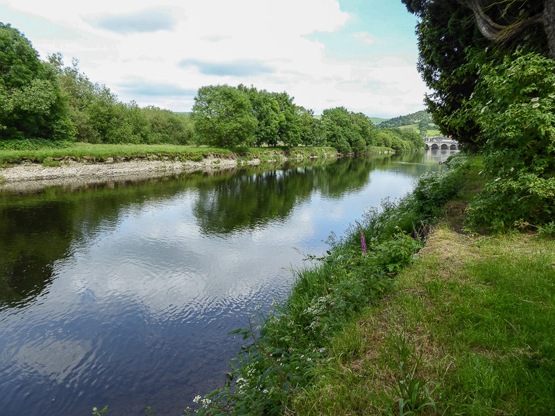 Riverside Walk, Builth Wells, Powys © Christine Matthews :: Geograph ...