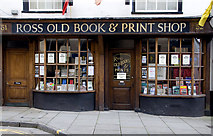 SO5924 : Ross Old Book and Print shop by Stuart Wilding