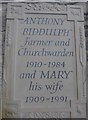 ST9498 : St Matthew, Rodmarton: memorial (d) by Basher Eyre