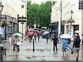 Rainy July morning in Cheltenham