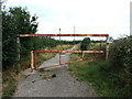 Barrier across Fort Road, Borstal