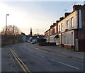 Terraced housing on Moat Street in Wigston