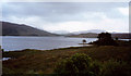 NM6751 : Loch Arienas from the road by Peter Bond