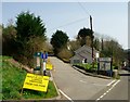 Approach road to station, Calstock