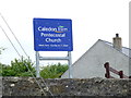 Notice board, Caledon Elim Pentecostal Church