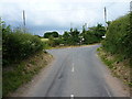 Road junction west of Shareshill