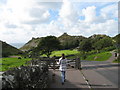 SS7049 : Road to the Valley of Rocks-Lynton, North Devon by Martin Richard Phelan