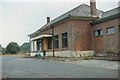 Okehampton railway station entrance