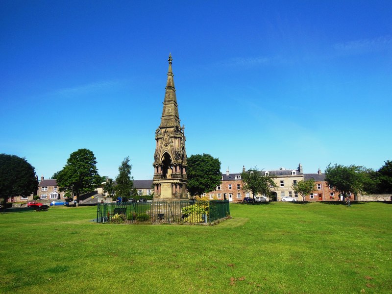 The John Leyden Memorial, Denholm © Bill Henderson :: Geograph Britain ...