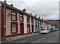 East along Barrett Street, Cwmparc