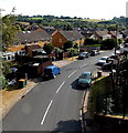 Pilton Vale road and houses, Newport