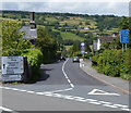 Junction in Llangynidr