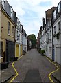 Looking from Collingham Road into Colbeck Mews