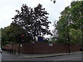 Looking across Bolton Gardens towards Bousfield Primary School