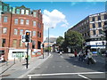 Pedestrian crossing on Cheam Road. Sutton