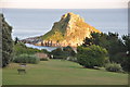 Torquay : Grassy Field & Thatcher Rock