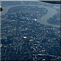 TQ3681 : Mile End and the Isle of Dogs from the air by Thomas Nugent
