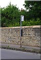 Bus stop in Church Street, Marsh Gibbon, Bucks