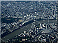 Central London from the air