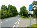 Holly Lane approaches the A322