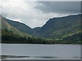 Afon Fawnog valley from Pen-y-bont