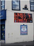 J3274 : A mural depicting the "Old" UVF in 'C' Coy Street by Eric Jones