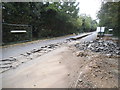 Road works on Salmon Street, Kingsbury