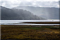 View across the sandbanks in the bay at Strontian 