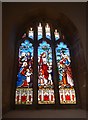 SP6401 : St Peter, Great Haseley: stained glass window (E) by Basher Eyre