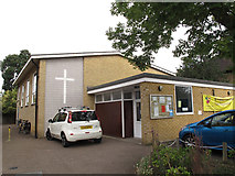 TQ3866 : St Francis church: hall by Stephen Craven