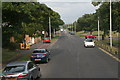 A586 and turn-off onto Dinmore Avenue, Grange Farm estate