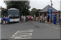 SP1620 : Tourists leave the coach station, Bourton-on-the-Water by Jaggery