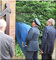 SP9211 : Unveiling the First World War Plaque at Tring's Memorial Garden by Chris Reynolds