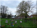 St. Margaret, Lewknor: churchyard (m)