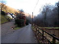 Entrance to Furnace Farm west of Tintern