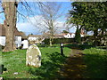 St Michael & All Angels, Letcombe Bassett: churchyard (i)