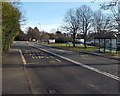 Bus stops near Nevill Hall hospital, Abergavenny