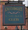 Knottingley Club on Weeland Road