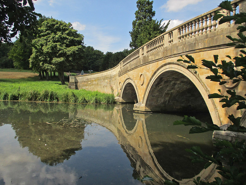 Audley End: the Adam Bridge © John Sutton :: Geograph Britain and Ireland