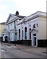 SP9211 : Adjacent bank buildings, Tring High Street by Jim Osley