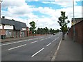 Crumlin Road approaching the junction with the now permanently closed Flax Road