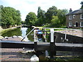 TQ1479 : Looking down from the fourth of the Hanwell Flight of six locks by Marathon