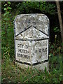 TF1605 : Former council boundary stone, Werrington by Paul Bryan