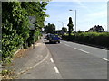 On the B3109 heading north out of Bradford on Avon