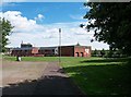 View across a park to Malvern Street