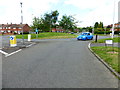 Roundabout at the crossing of Circuit and Southcote Lanes