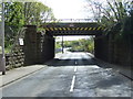 Railway bridge over Hermitage Lane