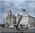 SJ3390 : Liverpool Waterfront by Steve  Fareham